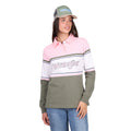 Wrangler Womens Luella Rugby (X6W2577543) Green-Pink_