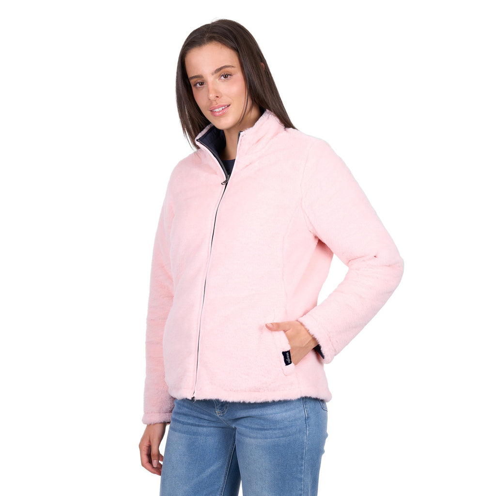 Wrangler Womens Marta Reversible Jacket (X6W2790572) Navy/Pink