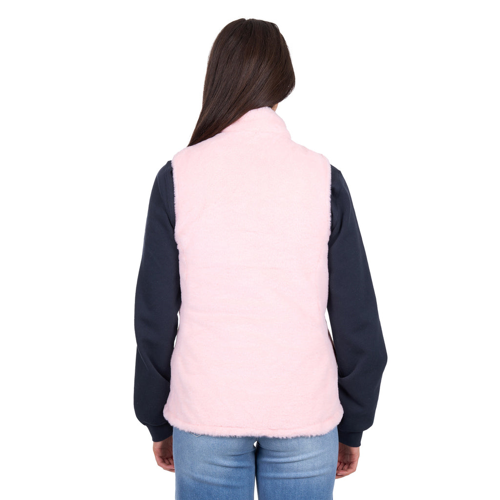 Wrangler Womens Marta Reversible Vest (X6W2694573) Navy/Pink