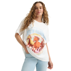 Wrangler x Lainey Wilson Womens Neon Rainbow S/S Tee (112382813) White