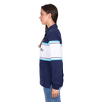 Wrangler Womens Piper Rugby (X6W2577546) Navy/Light Blue