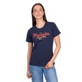 Wrangler Womens Piper S-S Tee (X6W2598471) Navy