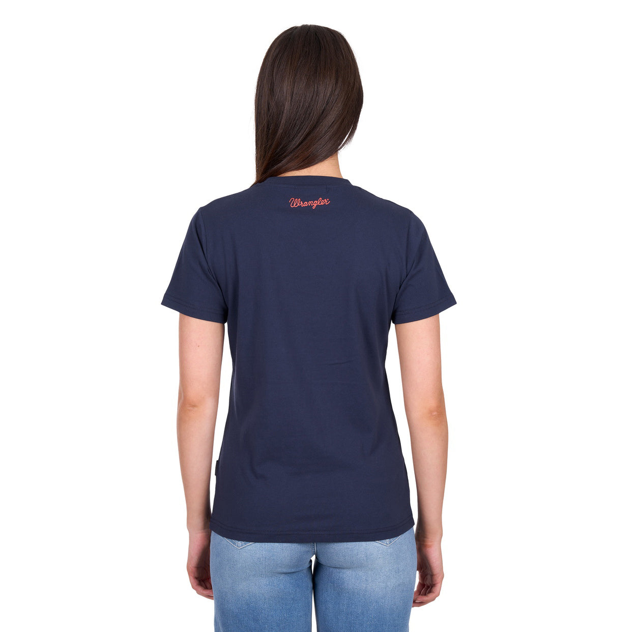 Wrangler Womens Piper S-S Tee (X6W2598471) Navy