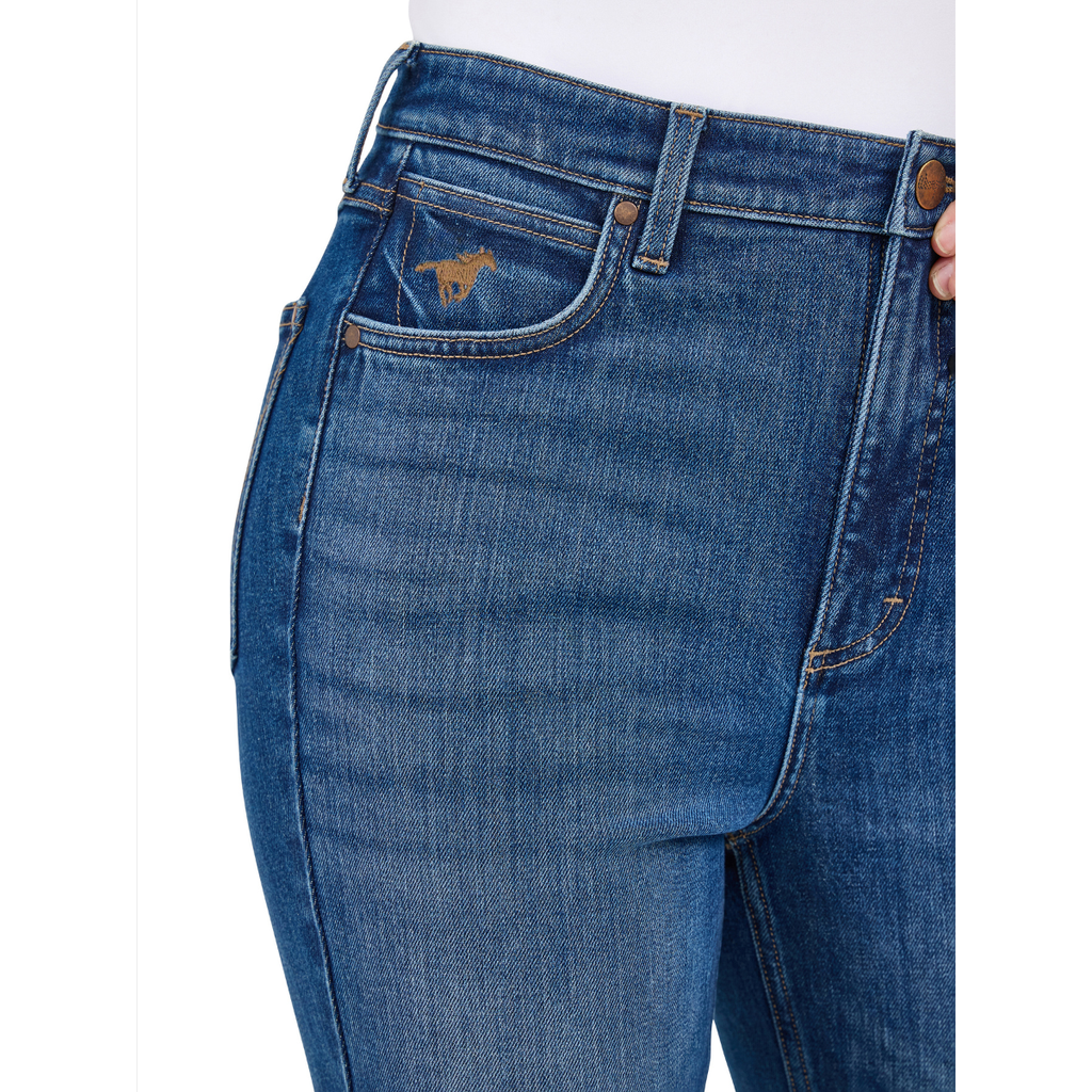 Wrangler Womens Rodeo High Rise Bootcut Jeans (112367607) Lillian