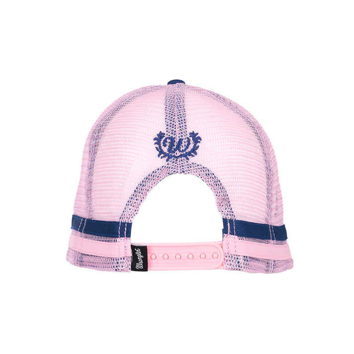Wrangler Womens Sasha High Profile Trucker Cap (X6W2941CAP) Blue OSFM