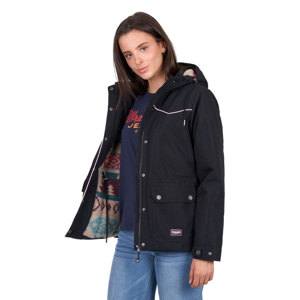 Wrangler Womens Vicky Jacket (X6W2798569) Black