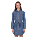 Wrangler Womens Wendy L/S Dress (X6W2460530) Mood Indigo