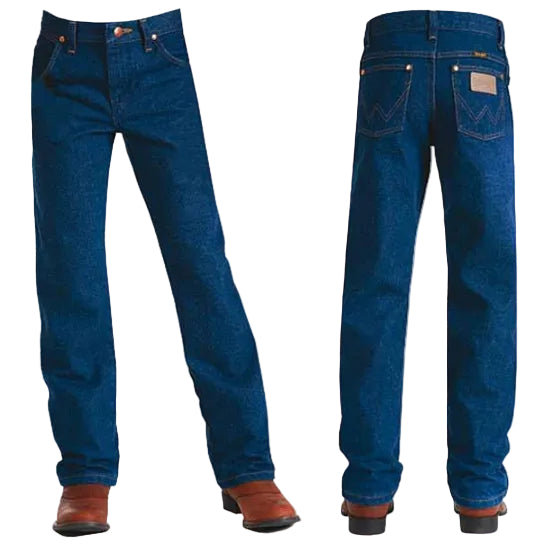 Wrangler Boys Original ProRodeo Slim Fit Jeans (13MWZBPSLI) Prewashed Indigo