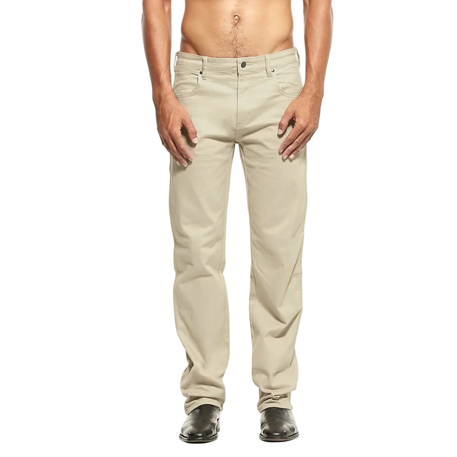 Wrangler | Classics Mens Straight Moleskin Jeans (W/091039/008) Chamois 31R [SD]