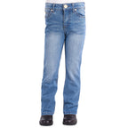 Wrangler Girls Lucy Bootcut Jeans (XCP5201719) Faded Blue
