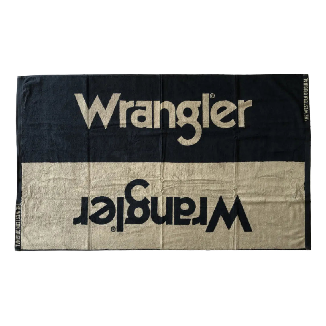 Wrangler Logo Towel (XCP1916TWL) Black/Tan [GD]