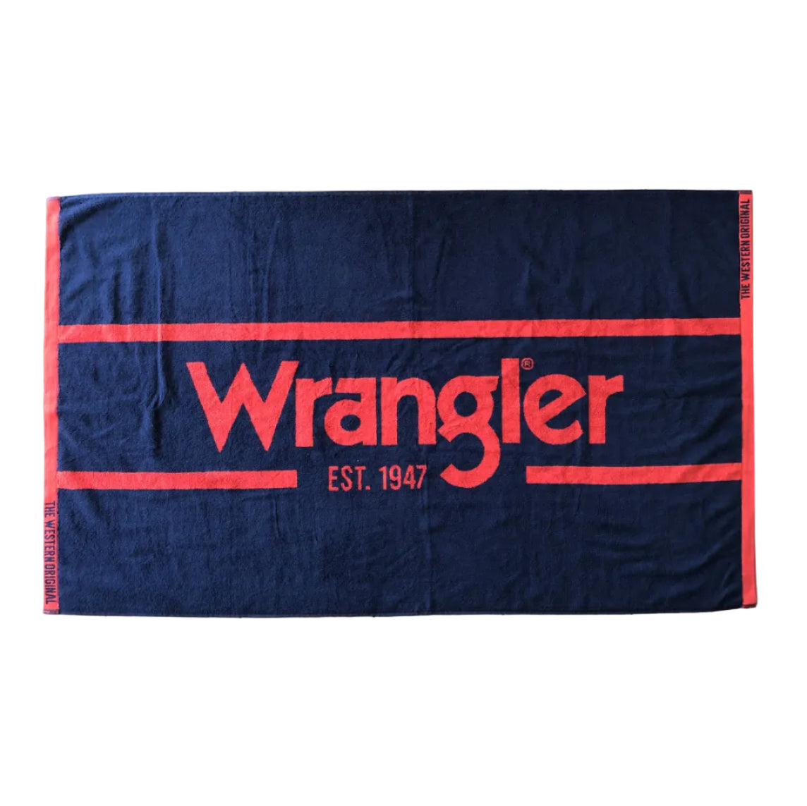 Wrangler Logo Towel (XCP1916TWL) Navy/Red