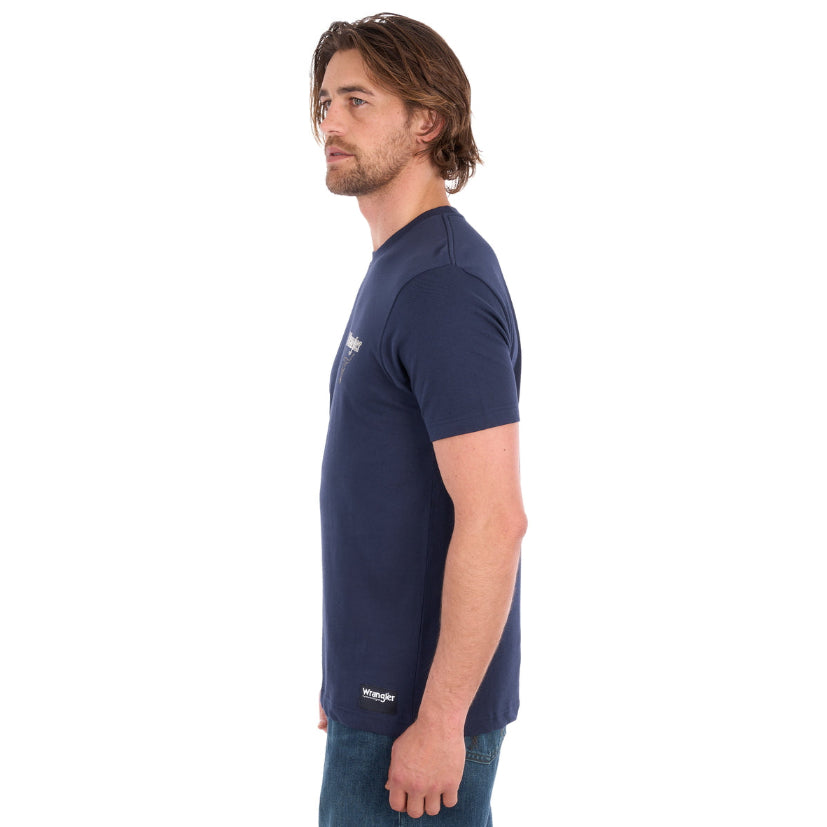 Wrangler Mens Jay S/S Tee (XCP1557683) Navy