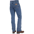 Wrangler Mens Regular Straight Leg Jeans (XLR1201032) Original Stone