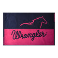 Wrangler Running Horse Towel (XCP2915TWL) Navy/Pink