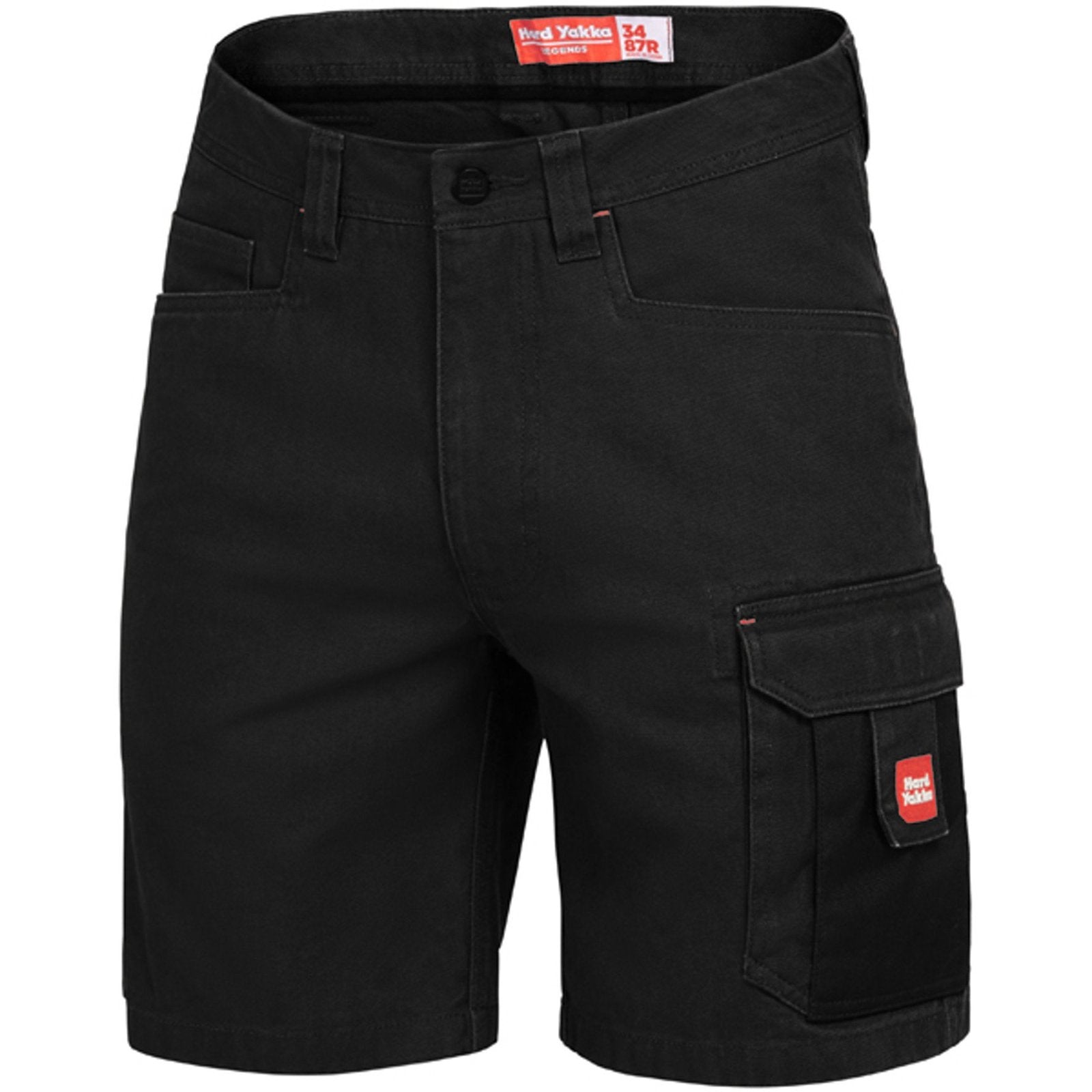 Hard Yakka Mens Legends Shorts (Y05066) Black 77R