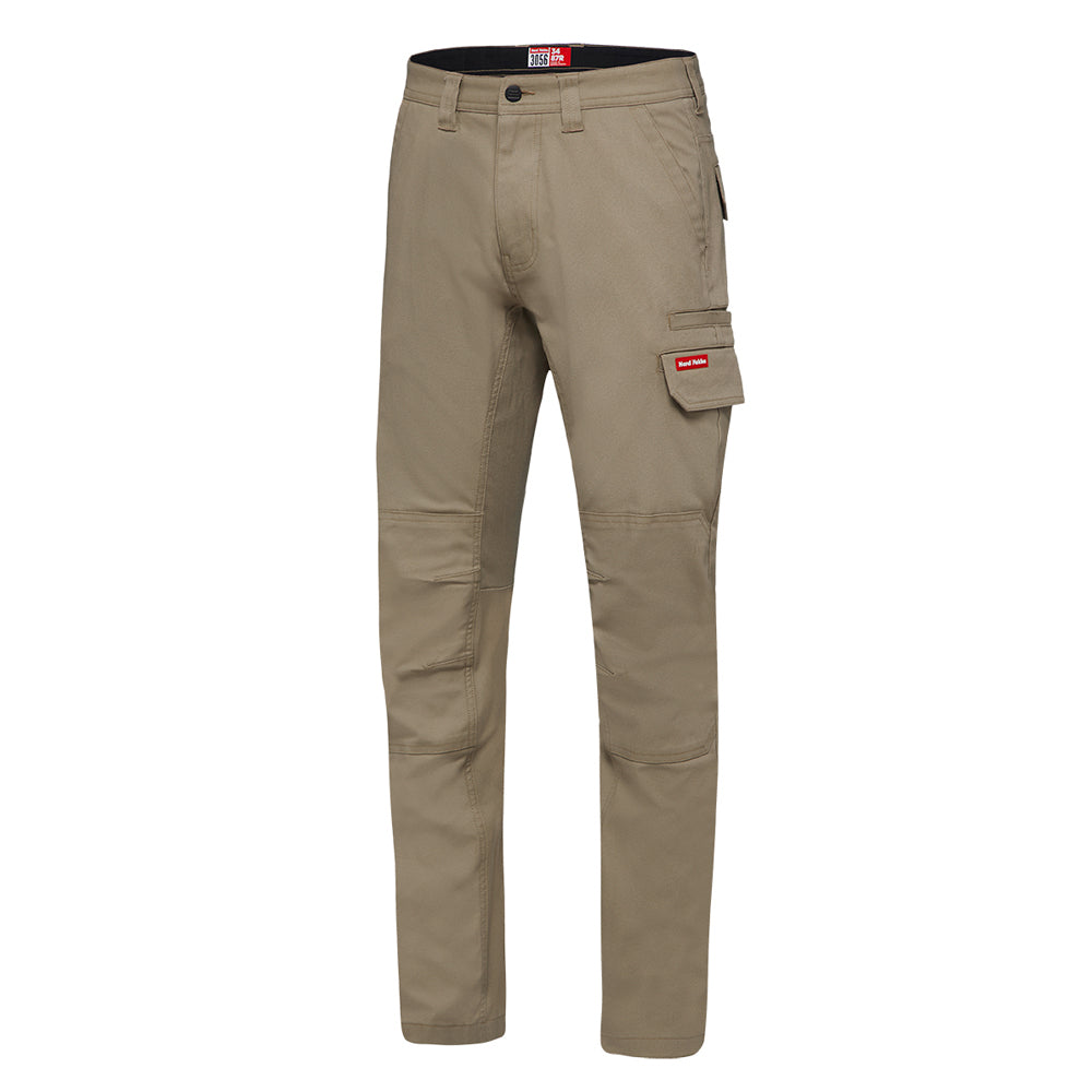 Hard Yakka Mens 3056 Stretch Canvas Cargo Pants (Y02880) Desert 87R [GD]