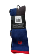 KingGee Mens Eco Crew Socks, 3 pack (K09008) Multi 7-12 [GD]