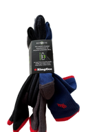 KingGee Mens Eco Crew Socks, 3 pack (K09008) Multi 7-12 [GD]