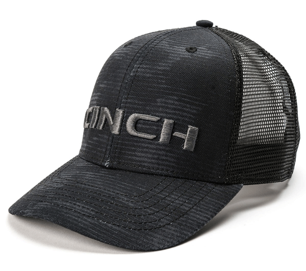 Cinch Mens Trucker Cap (MCC0038021) Black OSFM