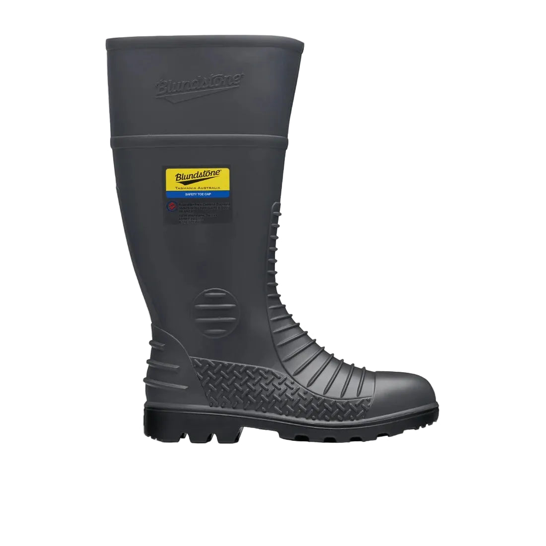 Blundstone Mens 025 Safety Rubber Boots (025) Grey