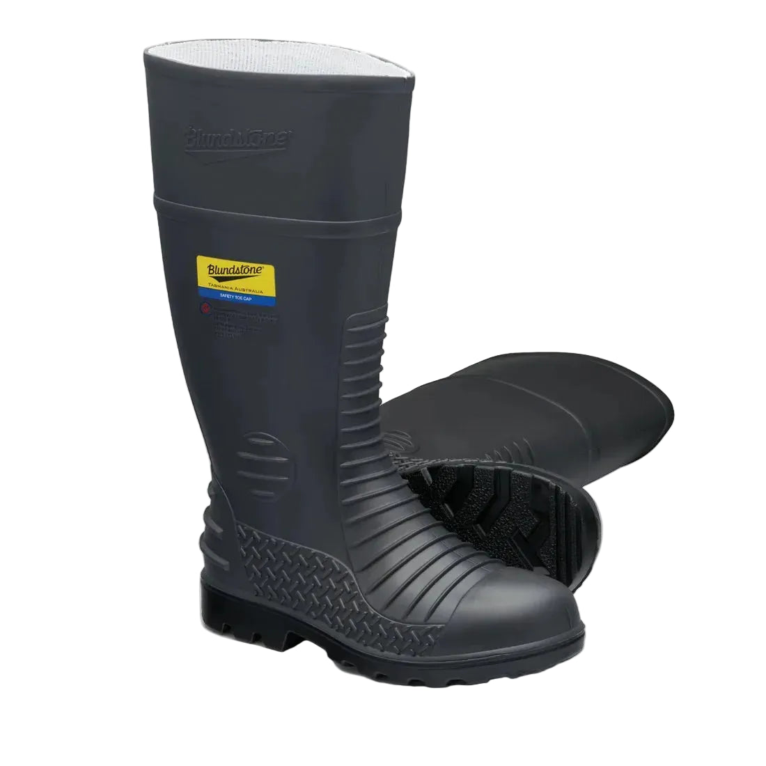 Blundstone Mens 025 Safety Rubber Boots (025) Grey