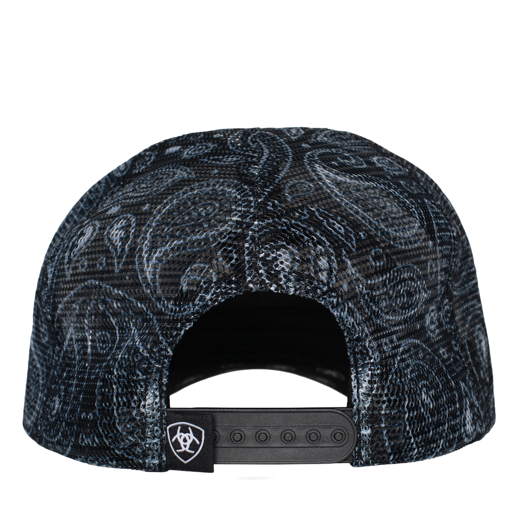 Ariat Paisley Trucker Cap (AC2219) Black