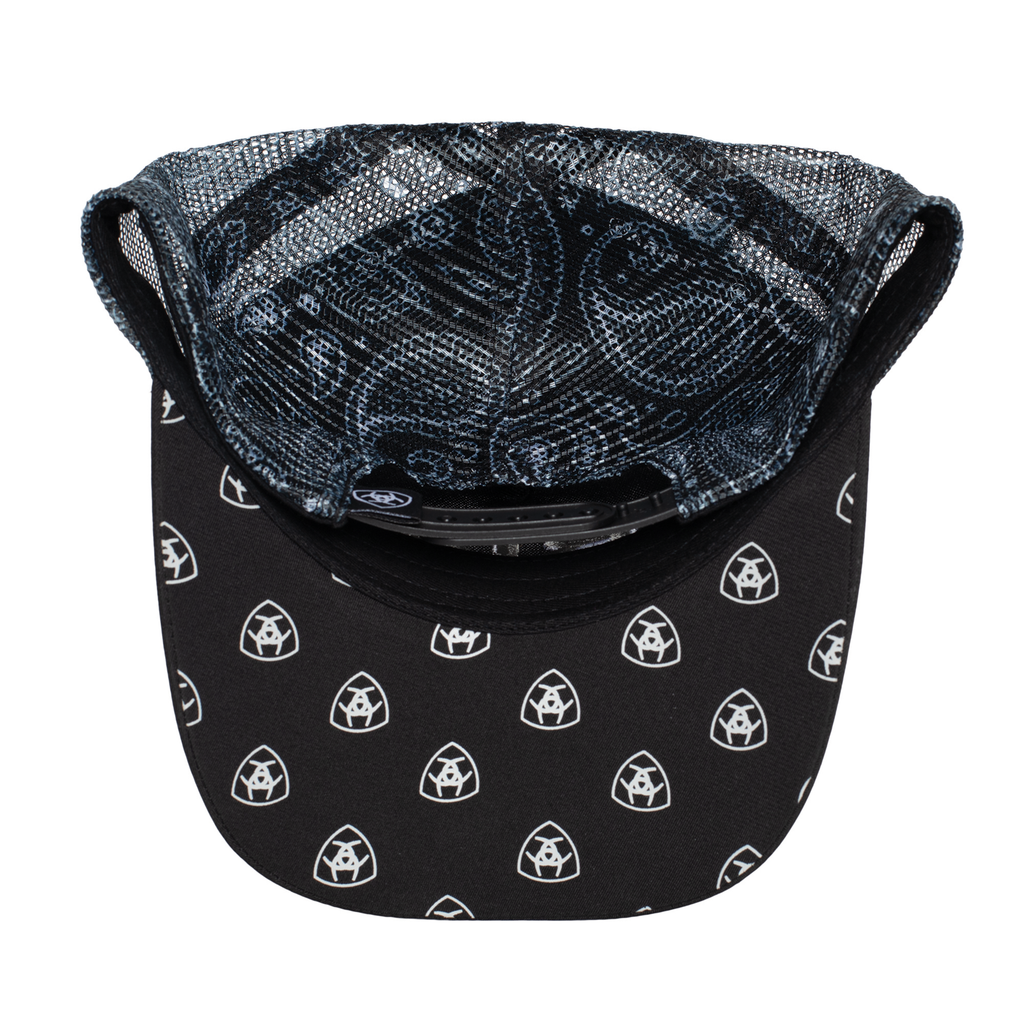 Ariat Paisley Trucker Cap (AC2219) Black
