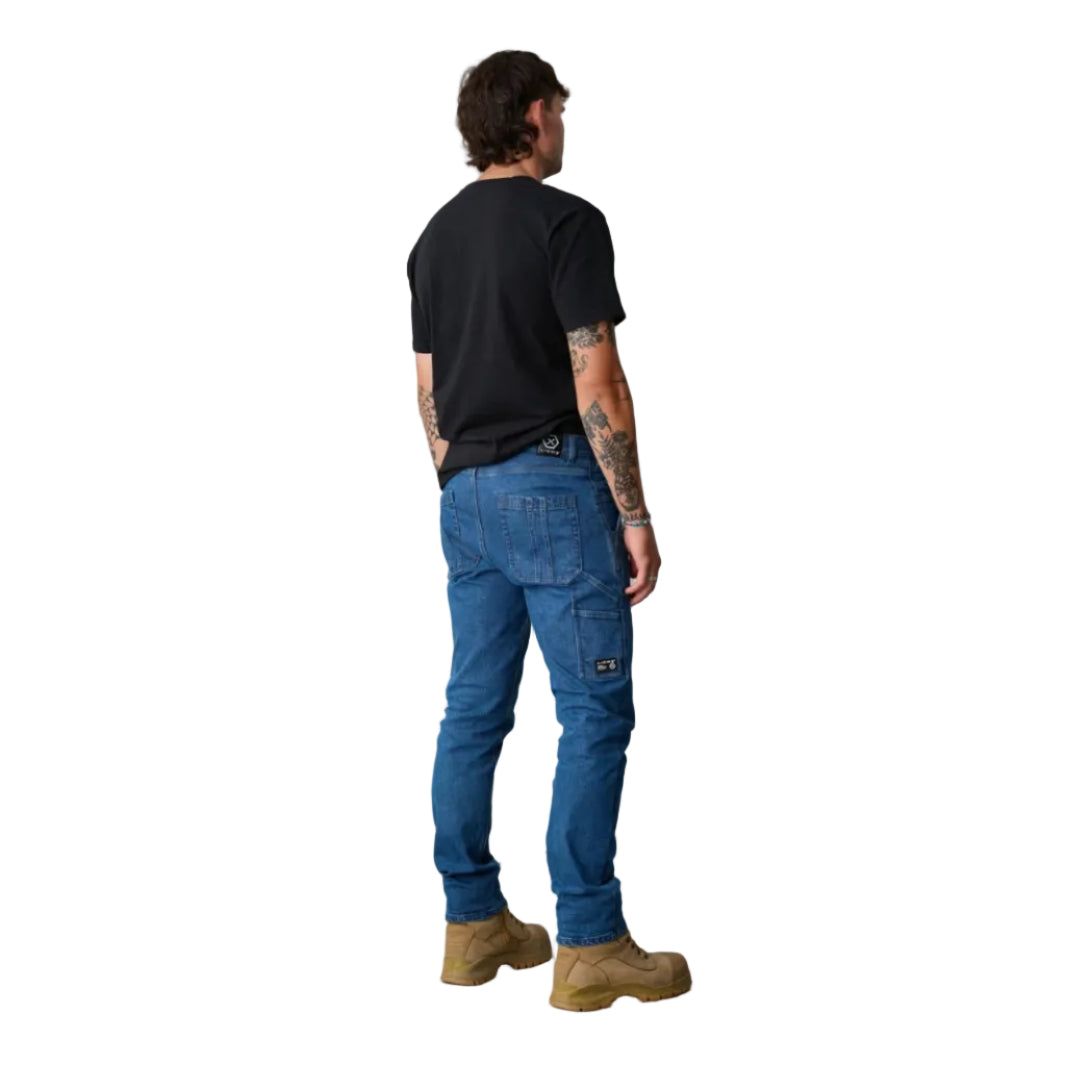 x/dmg Mens Denim Work Pants (x01/DENIM) 90's Blue [GD]